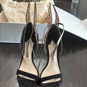 Sophia Webster Black and Rose Gold Evangeline 38 M SWHH16002